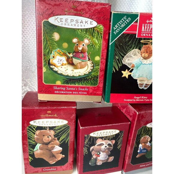 Hallmark Keepsake Teddyt Bear lot 5 figurines - Picture 2 of 11